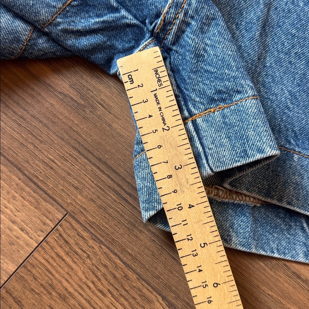 Vintage Bongo Jean shorts jorts size 13 - Picture 6 of 7